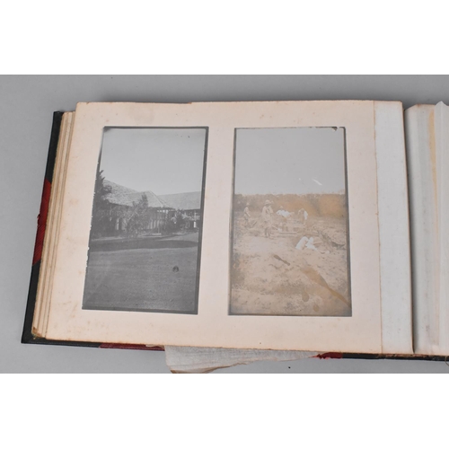 168 - A WWI Photograph Album Containing Photographs of KSLI Troops in Burma and Hong Kong together with a ... 