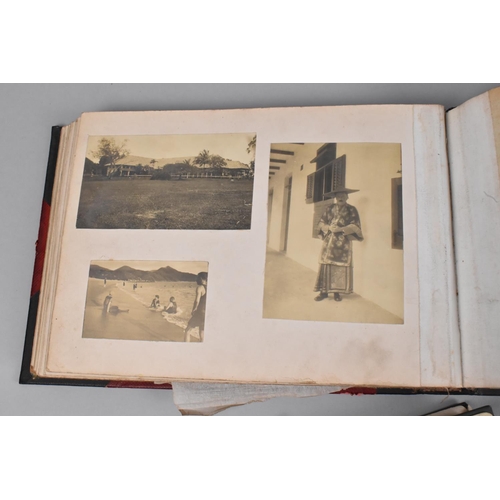 168 - A WWI Photograph Album Containing Photographs of KSLI Troops in Burma and Hong Kong together with a ... 