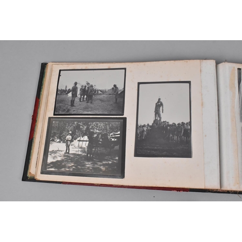 168 - A WWI Photograph Album Containing Photographs of KSLI Troops in Burma and Hong Kong together with a ... 