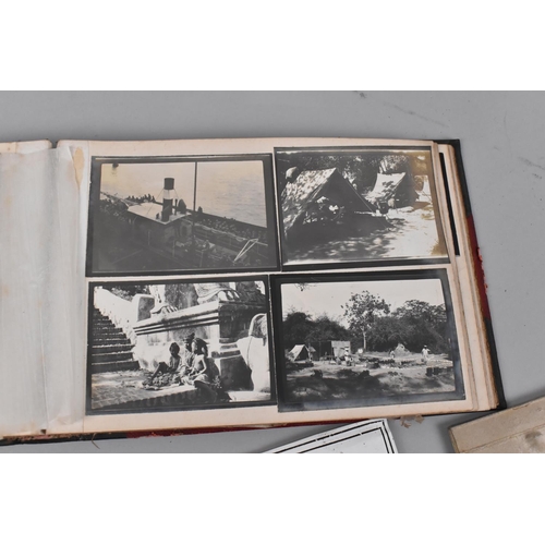 168 - A WWI Photograph Album Containing Photographs of KSLI Troops in Burma and Hong Kong together with a ... 