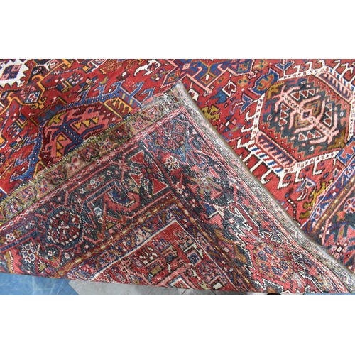 410 - A C.1910 Persian Handmade Heriz, 394x294cm