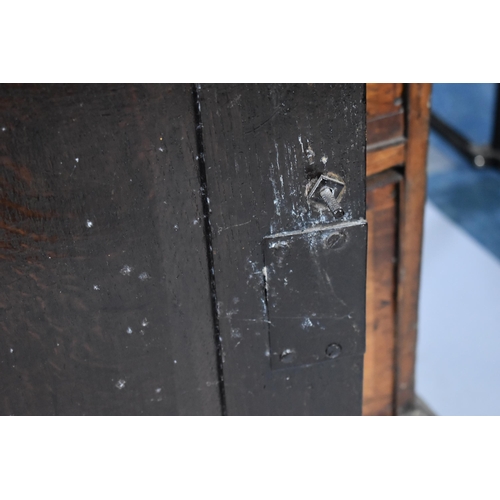 398 - A Good George III Cheshire Dresser in Oak with Mahogany Cross Banding to Top and Drawers. On Bracket... 