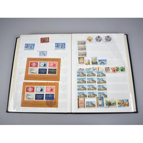 230 - A Stamp Album and Two Stamp Stock Books, One with Contents