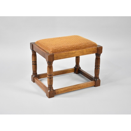 248 - A Mid/Late 20th Century Rectangular Upholstered Stool, 41cms Wide