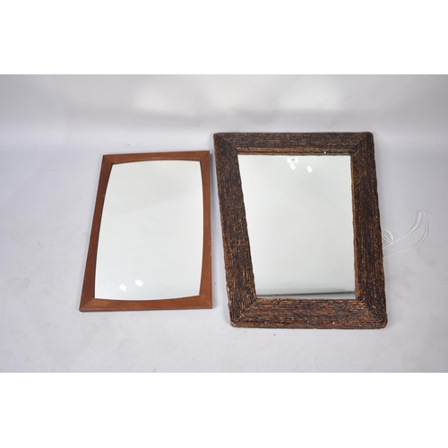 284 - Two Modern Wall Mirrors