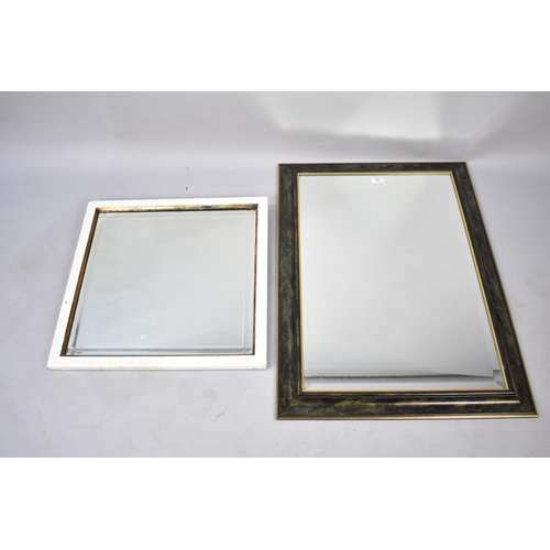 285 - Two Wall Mirrors, Largest 89x63cms