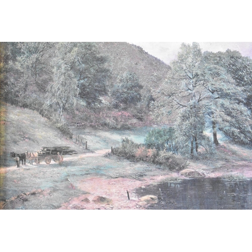 316 - A Gilt Framed Print, Lake Windermere After J. H. Grossland, 24x26cm