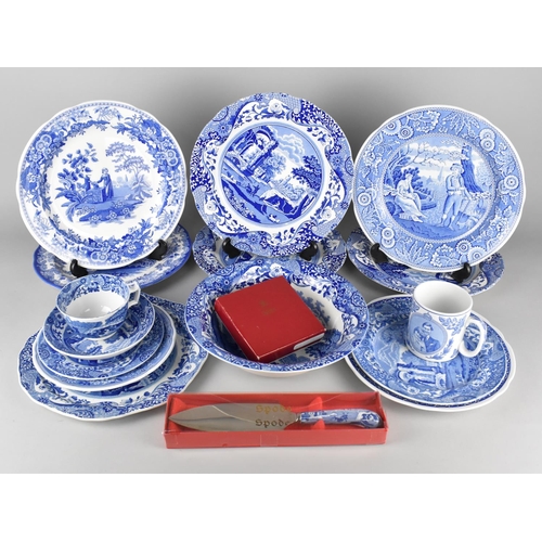 318 - A Collection of Various Spode Blue and White to Comprise 'Blue Room Collection' Plates, Italian Patt... 