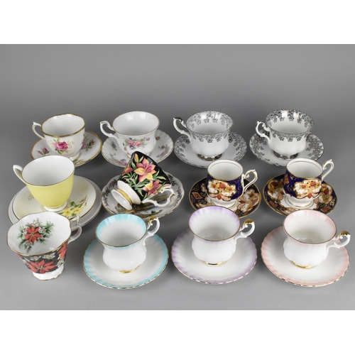 332 - A Collection of Various Royal Albert Cabinet Cups and Saucers to Include Rainbow, Heirloom, American... 