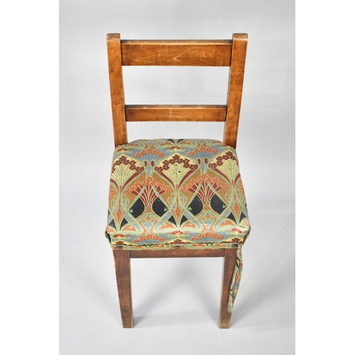 532 - A Rustic Childs High Chair with Ladder Back