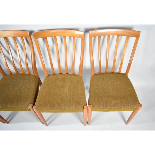 579 - A Set of Four 1970s Dining Chairs