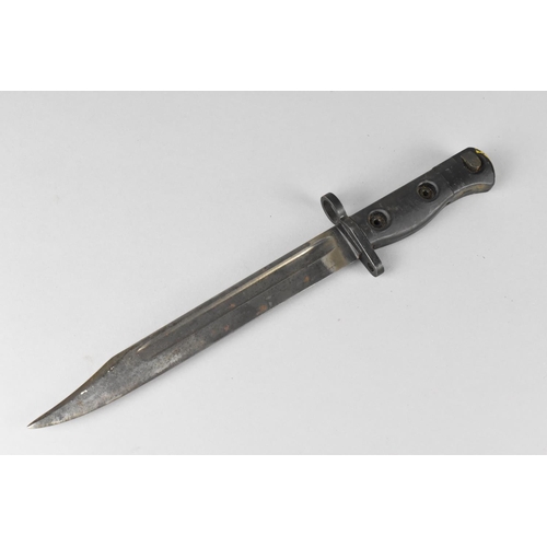 159 - A British Army Post War L1A3 Knife Bayonet , No Scabbard