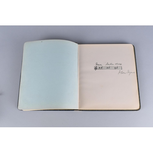 65 - A 1917 Autograph Book Containing Poems , Drawings and Watercolours