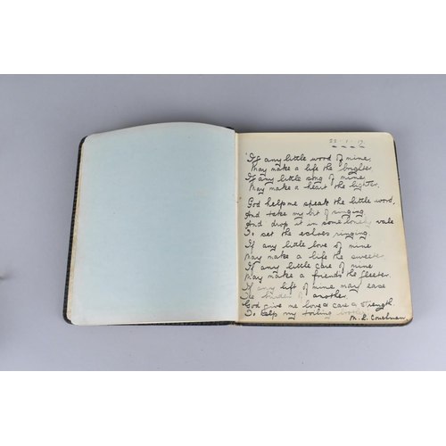 65 - A 1917 Autograph Book Containing Poems , Drawings and Watercolours