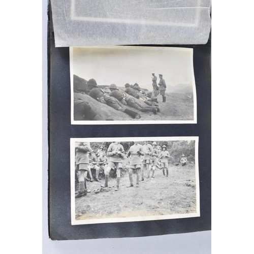 120 - An Early 20th Century Album of Military Photographs Relating to the Fourth Battalion KSLI in Burma