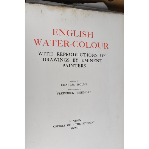 393 - A 1902 Printed Edition of 'Water-Colour with Reproduction of Drawings by Eminent Painters Edited by ... 