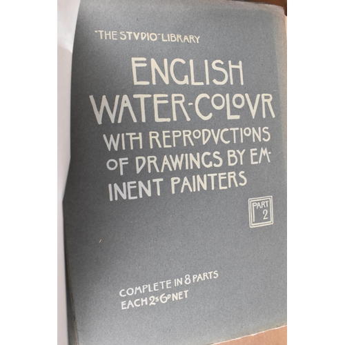 393 - A 1902 Printed Edition of 'Water-Colour with Reproduction of Drawings by Eminent Painters Edited by ... 