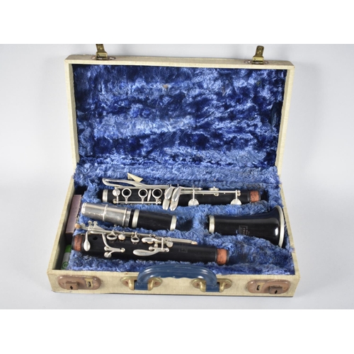 69 - A Mid 20th Century Cased Clarinet by Martin Freres, Paris