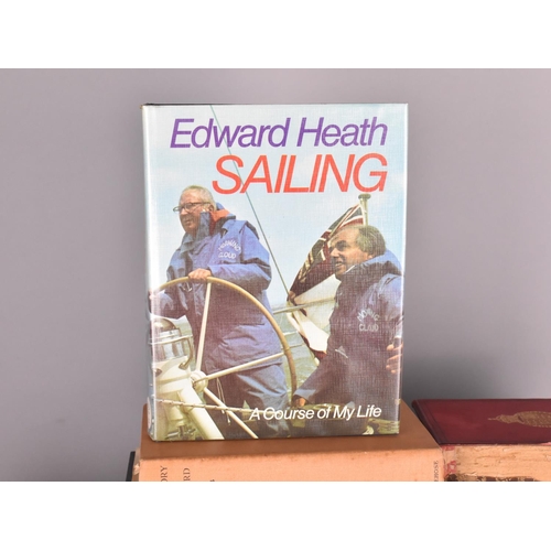 438 - A Collection of Various Vintage Published Books to Include Signed Fourth Edition Sailing by Edward H... 