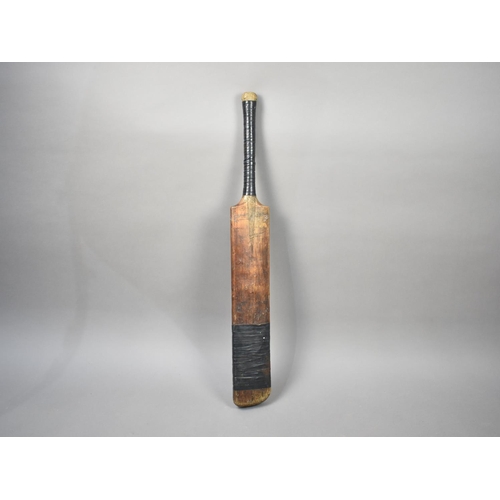 492 - A Vintage Don Bradman Size 6 Cricket Bat