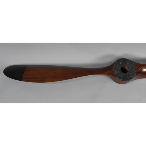 77 - A Reproduction Wooden Copy of a WWI Propellor, 200cms Long