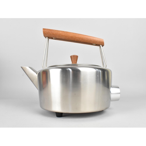 162 - A c.1970s Stainless Steel Electric Kettle by Hoover, Model 6204, with Box