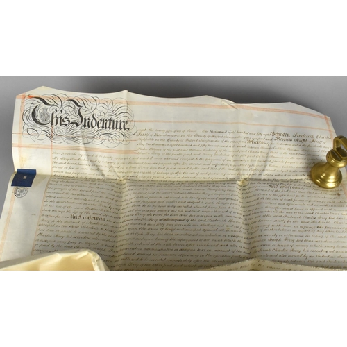 94 - A 19th Century Indenture on Vellum Dated 1858