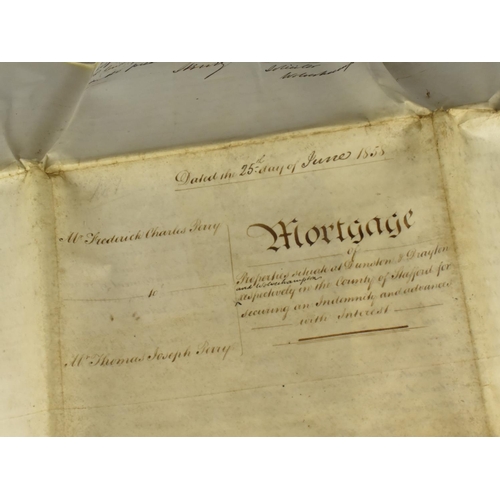 94 - A 19th Century Indenture on Vellum Dated 1858