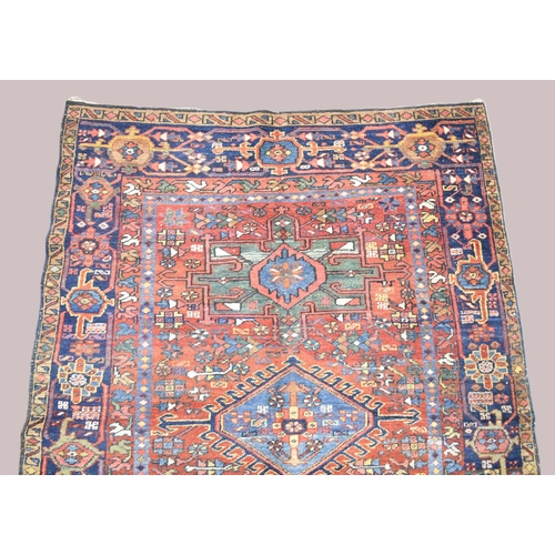 514 - A C.1910 Persian Karaja Rug, 180x143cms