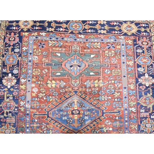 514 - A C.1910 Persian Karaja Rug, 180x143cms