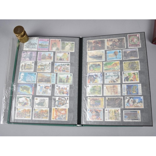 167 - A Collection of Various Stamp Albums, Stock Books, Commemorative Sets Etc