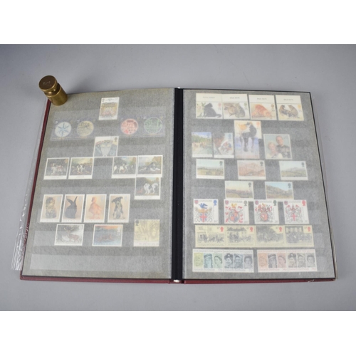 167 - A Collection of Various Stamp Albums, Stock Books, Commemorative Sets Etc