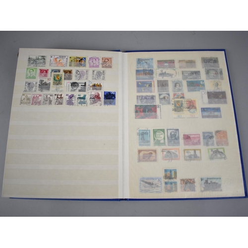 167 - A Collection of Various Stamp Albums, Stock Books, Commemorative Sets Etc