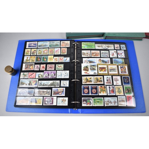 167 - A Collection of Various Stamp Albums, Stock Books, Commemorative Sets Etc