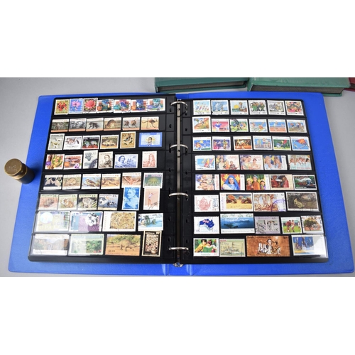 167 - A Collection of Various Stamp Albums, Stock Books, Commemorative Sets Etc