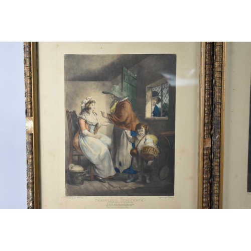 181 - A Pair of Framed Prints of Engravings 