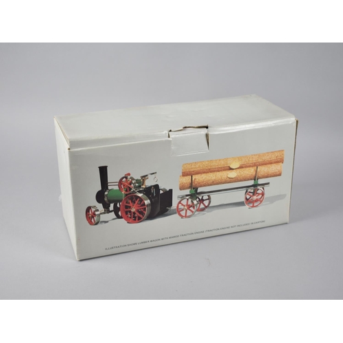 209 - A Boxed Mamod Lumber Wagon