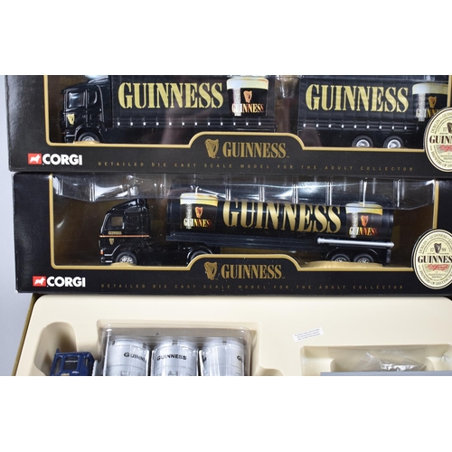 212 - A Collection of Four Boxed Corgi Diecast Lorries, Guinness