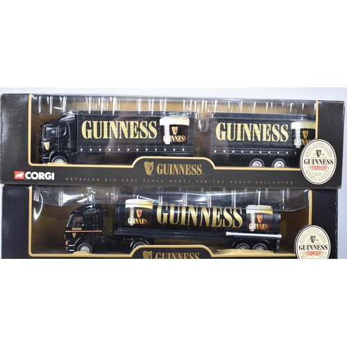 212 - A Collection of Four Boxed Corgi Diecast Lorries, Guinness