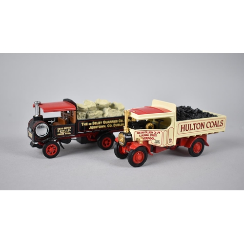 224 - A Collection of Eight Boxed Matchbox Collectibles, Lorries and Steam Rollers