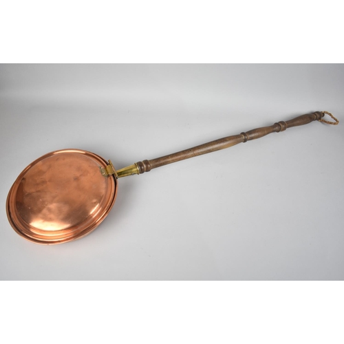 245 - A Reproduction Copper Bed Warming Pan