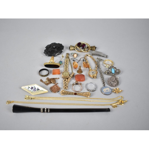 270 - A Collection of Good Quality Victorian and Later Jewellery to include a Ladies 9ct Gold Cased Wristw... 