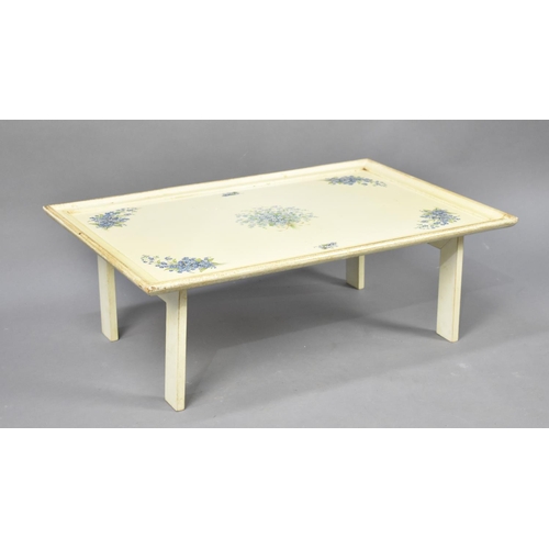 528 - A Mid 20th Century Rectangular Bed Tray, 59x40cms