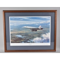 A Framed Limited Edition Ronald Wong British Airways Concorde Print ...