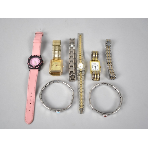 325 - A Collection of Various Vintage Watches and Bracelets to include Two Jewelled Nomination Examples, W... 