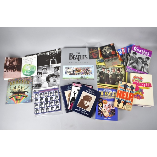 339 - A Collection of Various Beatles Memorabilia to Comprise Magical Mystery Tour Book, 'Baby It's You' C... 