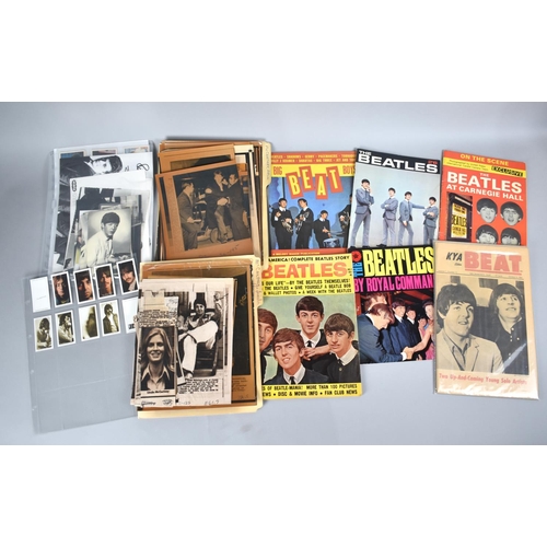 341 - A Collection of Various Beatles Ephemera to Comprise Chewing Gum Cards, Walrus Cards, Photographs, S... 