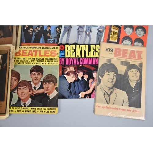 341 - A Collection of Various Beatles Ephemera to Comprise Chewing Gum Cards, Walrus Cards, Photographs, S... 