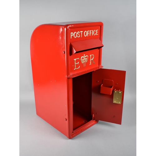 97 - A Reproduction Vintage Style Post Box with Keys, 58cms High, Plus VAT