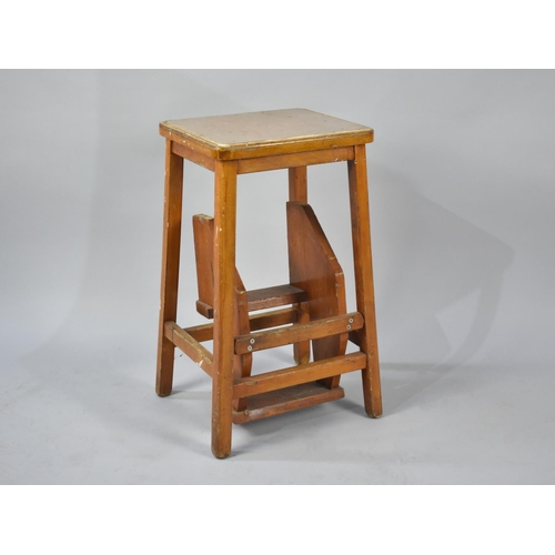 185 - A Mid 20th Century Step Stool